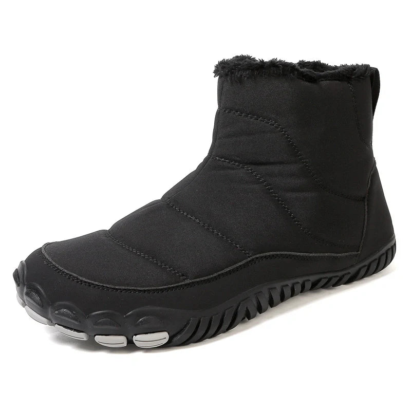 Warm & Comfortable Barefoot Ankle Boots black