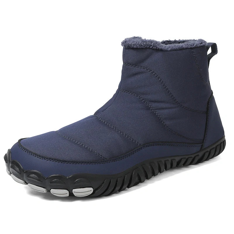 Warm & Comfortable Barefoot Ankle Boots blue