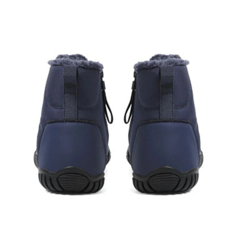 Warm & Comfortable Barefoot Ankle Boots blue1