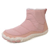 Warm & Comfortable Barefoot Ankle Boots  pink