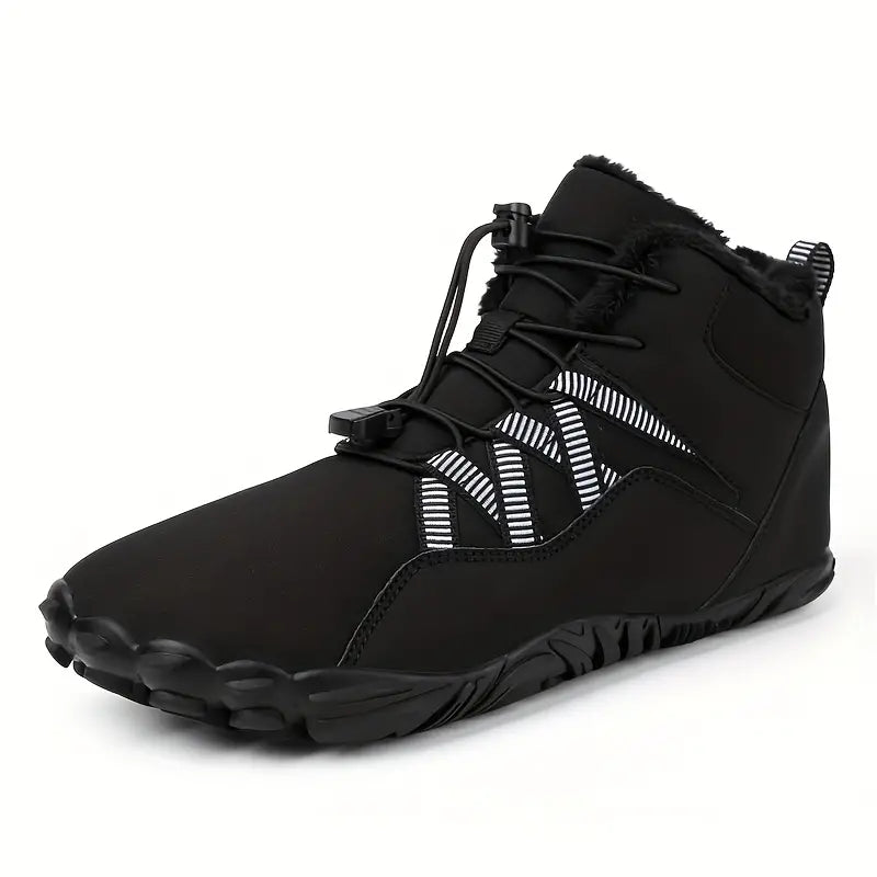Warm & Comfortable Barefoot Boots black