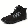 Warm & Comfortable Barefoot Boots black