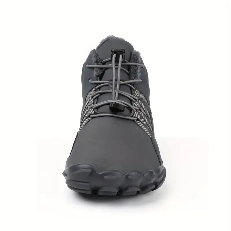 Warm & Comfortable Barefoot Boots grey1