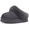 Warm & Comfortable Boston Slip-On Slippers brown2