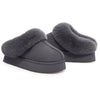 Warm & Comfortable Boston Slip-On Slippers grey1
