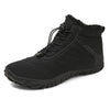 Warm Fur Lined Outdoor Winter Boots black