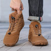 Warm Fur Lined Outdoor Winter Boots brown2