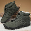 Warm Fur Lined Outdoor Winter Boots green2