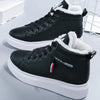  Warm High-Top Sneakers black