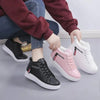  Warm High-Top Sneakers pink black