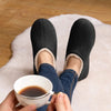 Warm & Non-Slip Wool Slippers - For Women black1