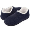 Warm & Non-Slip Wool Slippers - For Women blue