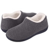 Warm & Non-Slip Wool Slippers - For Women grey