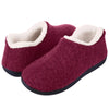 Warm & Non-Slip Wool Slippers - For Women red