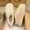 Warm & Soft Platform Slippers beige1