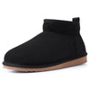 Warm Suede Ankle Boots black4