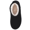 Warm Suede Ankle Boots black