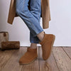 Warm Suede Ankle Boots brown4
