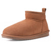 Warm Suede Ankle Boots brown