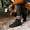 Warm & Waterproof Ankle Barefoot Boots black1