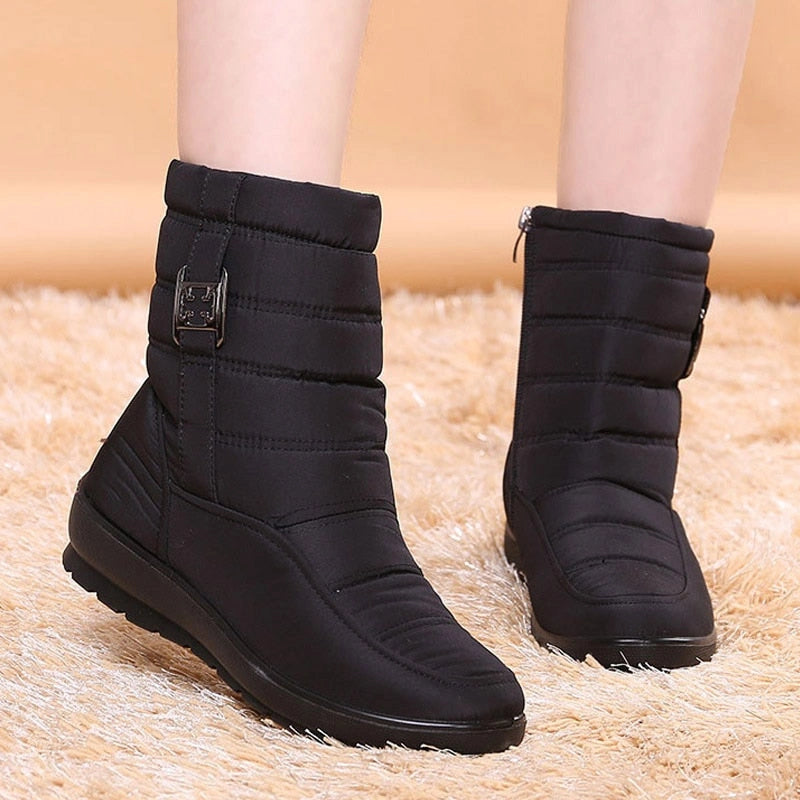 Warm & Waterproof Snow Boots black2