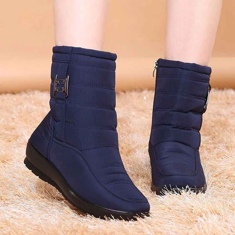 Warm & Waterproof Snow Boots blue2