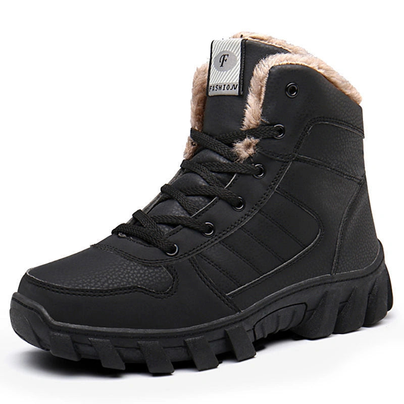 Warm & Waterproof Winter Ankle Boots black7