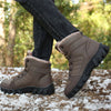 Warm & Waterproof Winter Ankle Boots khaki2