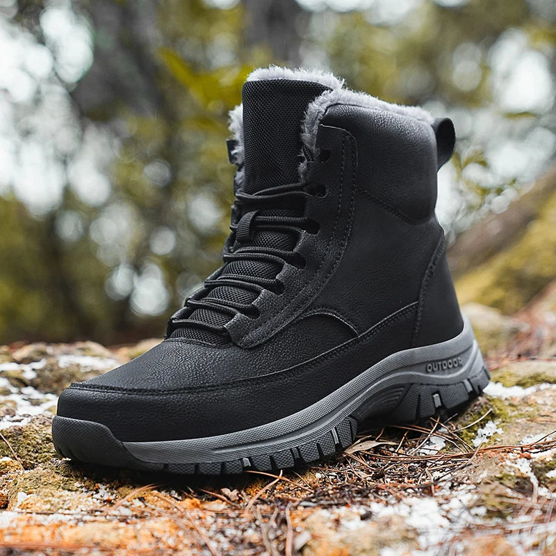 Warm & Waterproof Winter Boots black3