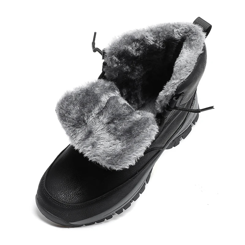 Warm & Waterproof Winter Boots black4