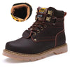 Warm Winter Boots with & without Fur muted brown 1