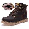 Warm Winter Boots with & without Fur muted brown with fur