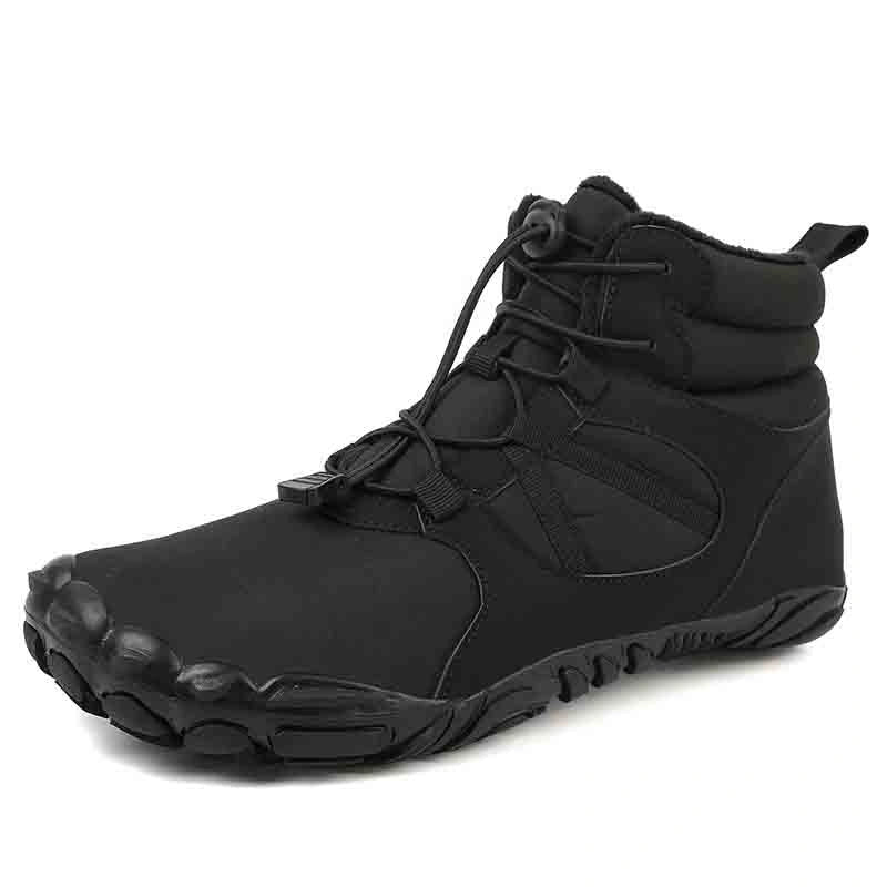 Waterproof Barefoot Boots for Winter black