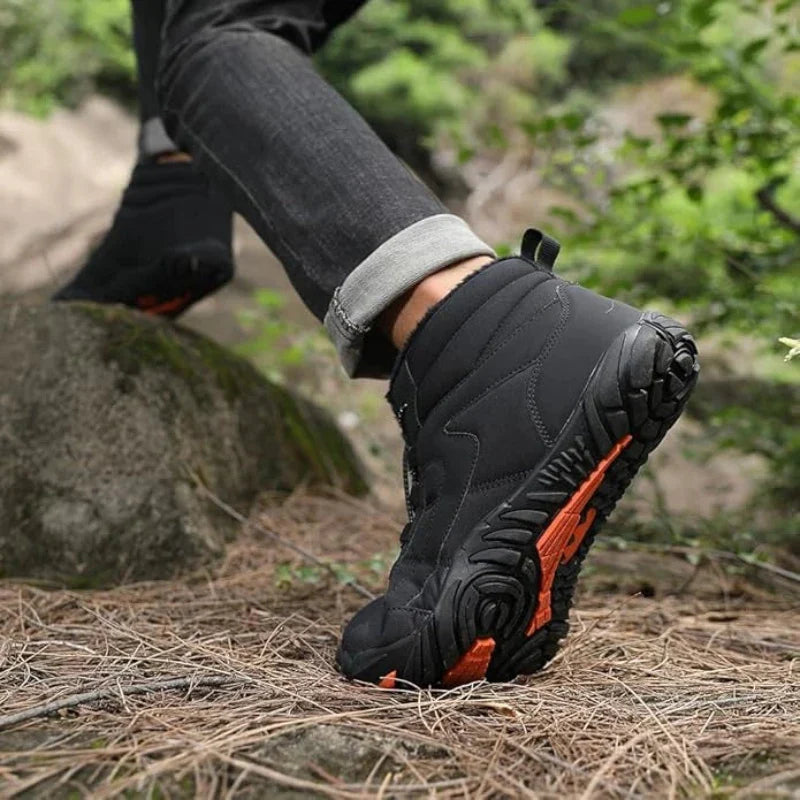 Waterproof Barefoot Hiking Boots BLACK2