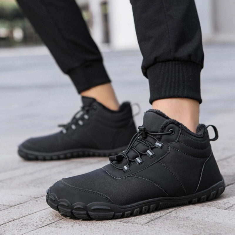 Waterproof Barefoot Winter Boots black1