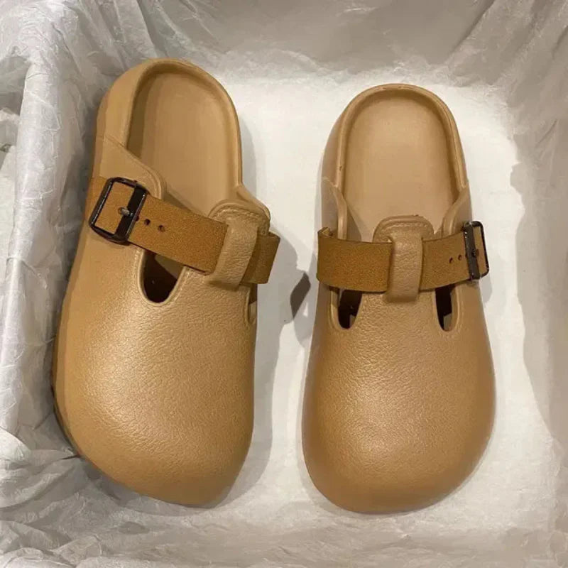 Waterproof & Breathable Clogs khaki