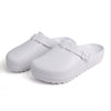 Waterproof & Comfortable Clogs white