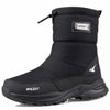 Waterproof Insulated Snow Boots black