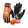 Waterproof & Insulated Work Gloves orange