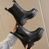 Waterproof & Non-Slip Black Platform Chelsea Boots3