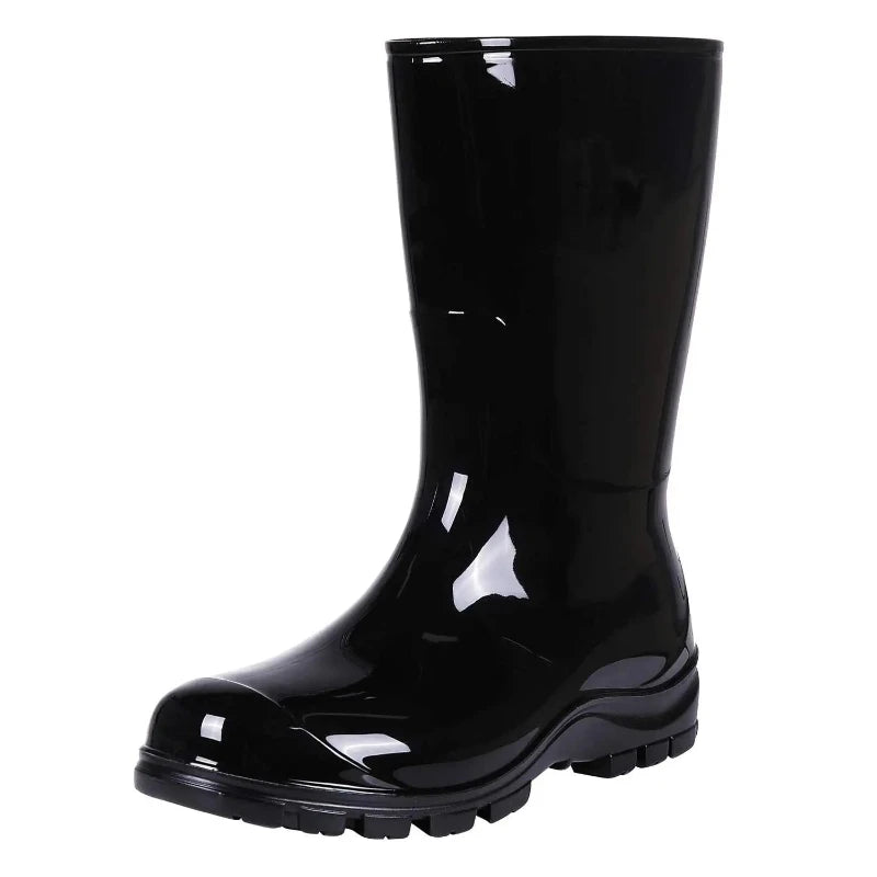 Waterproof Rain Boots for Women black