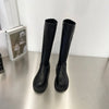 Waterproof Synthetic Leather Boots black