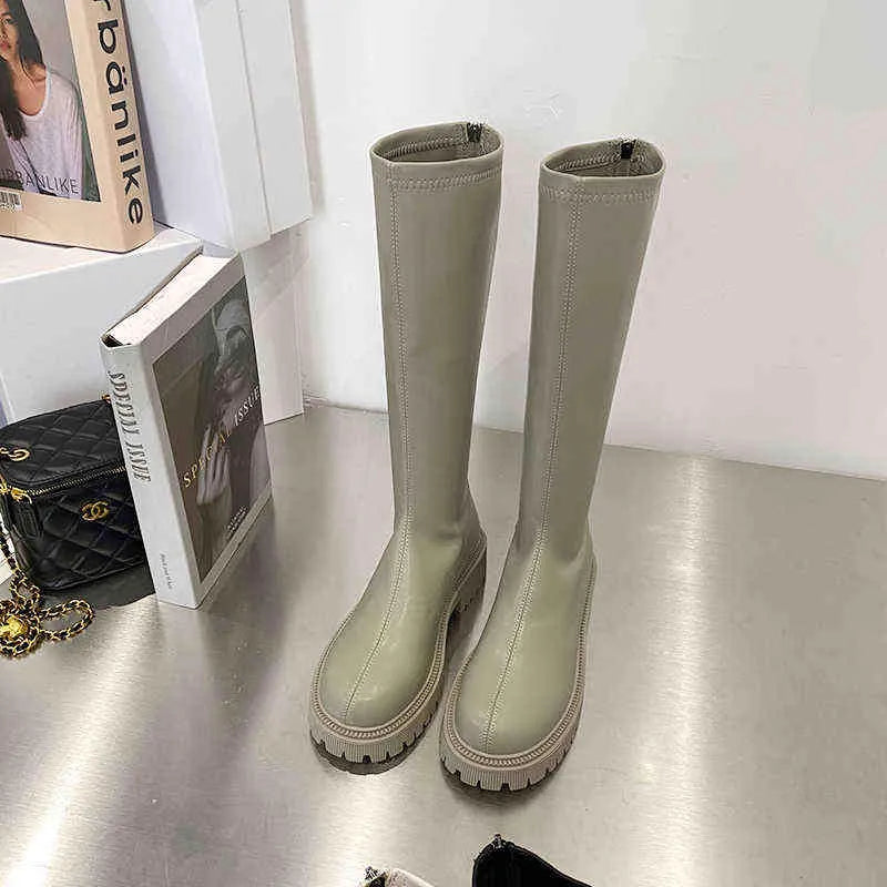Waterproof Synthetic Leather Boots grey