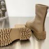 Waterproof Synthetic Leather Boots khaki2
