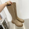 Waterproof Synthetic Leather Boots khaki5