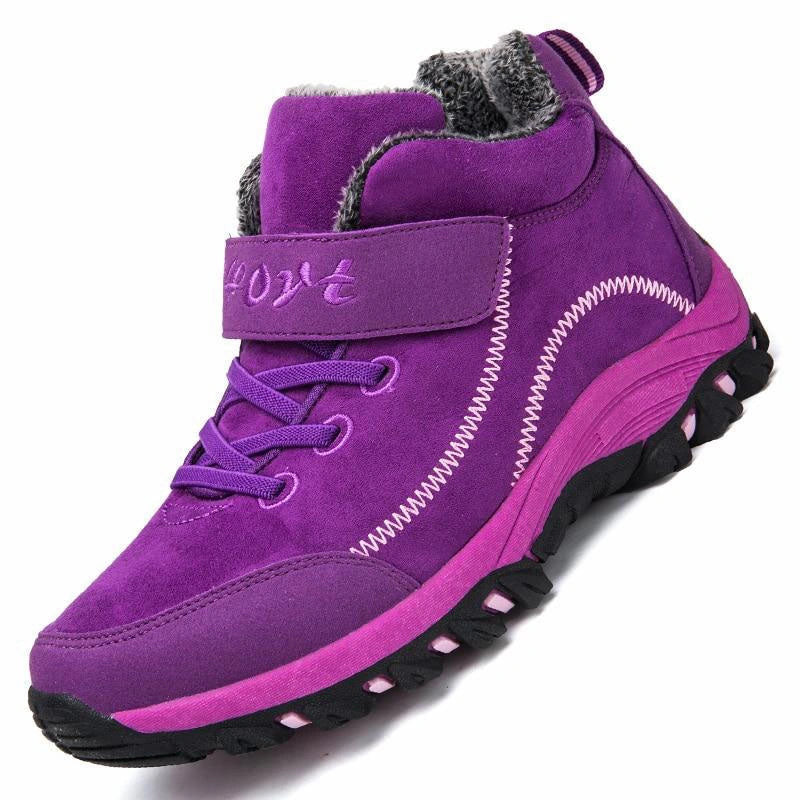 Waterproof & Ultra-Warm Winter Boots purple