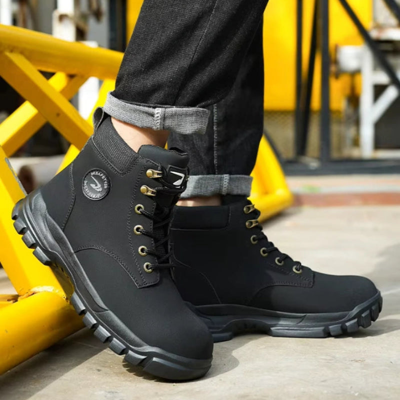 Waterproof and Comfortable Safety Boots black1