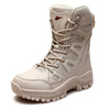 Waterproof and Non-Slip Tactical Trekking Boots beige