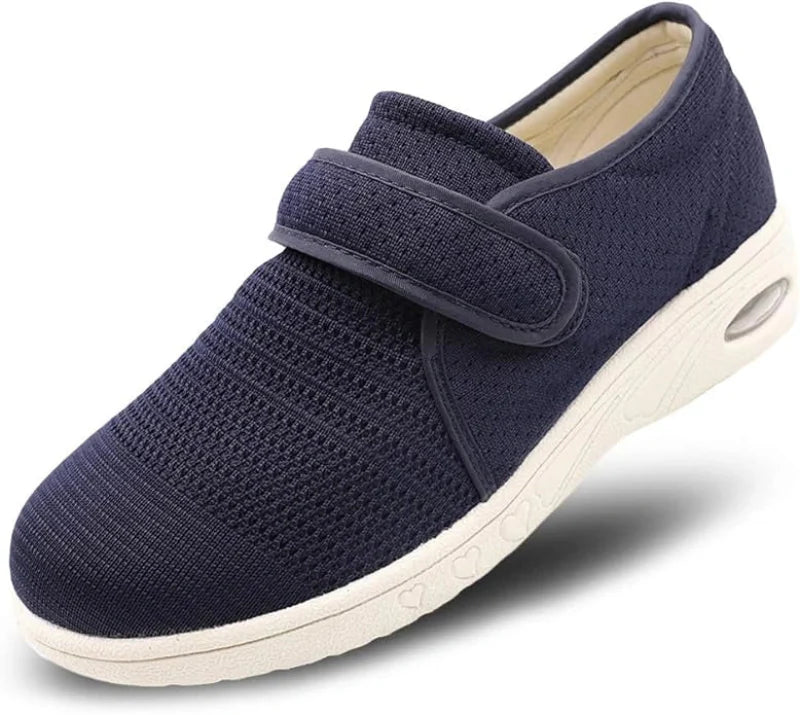 Wide & Breathable Orthopaedic Shoes blue