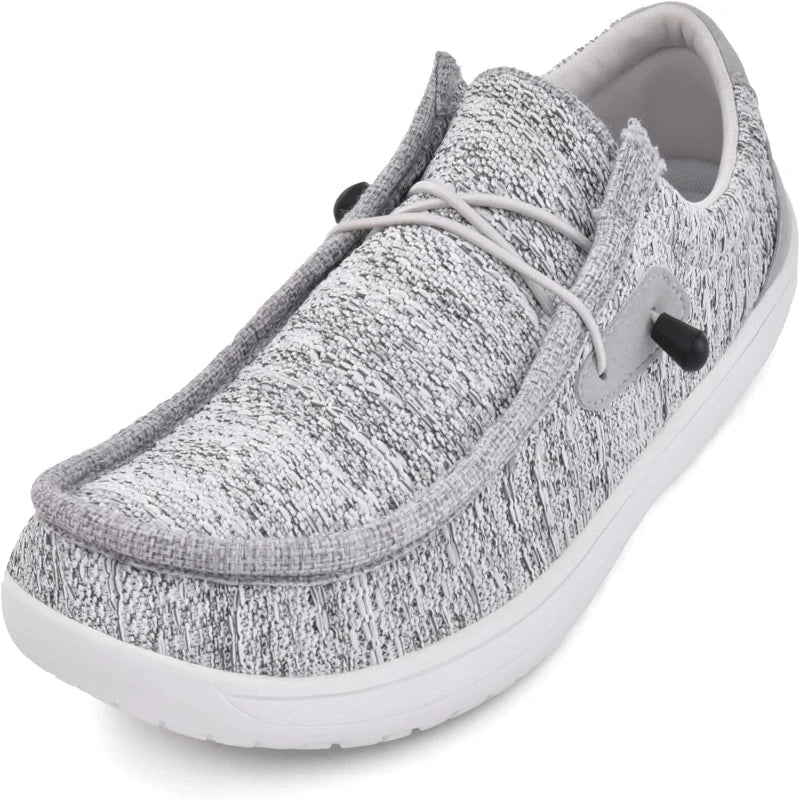Wide & Comfortable Barefoot Sneakers grey